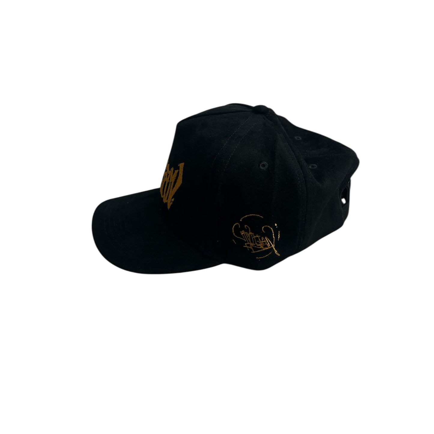 Black Suede Civ Hat