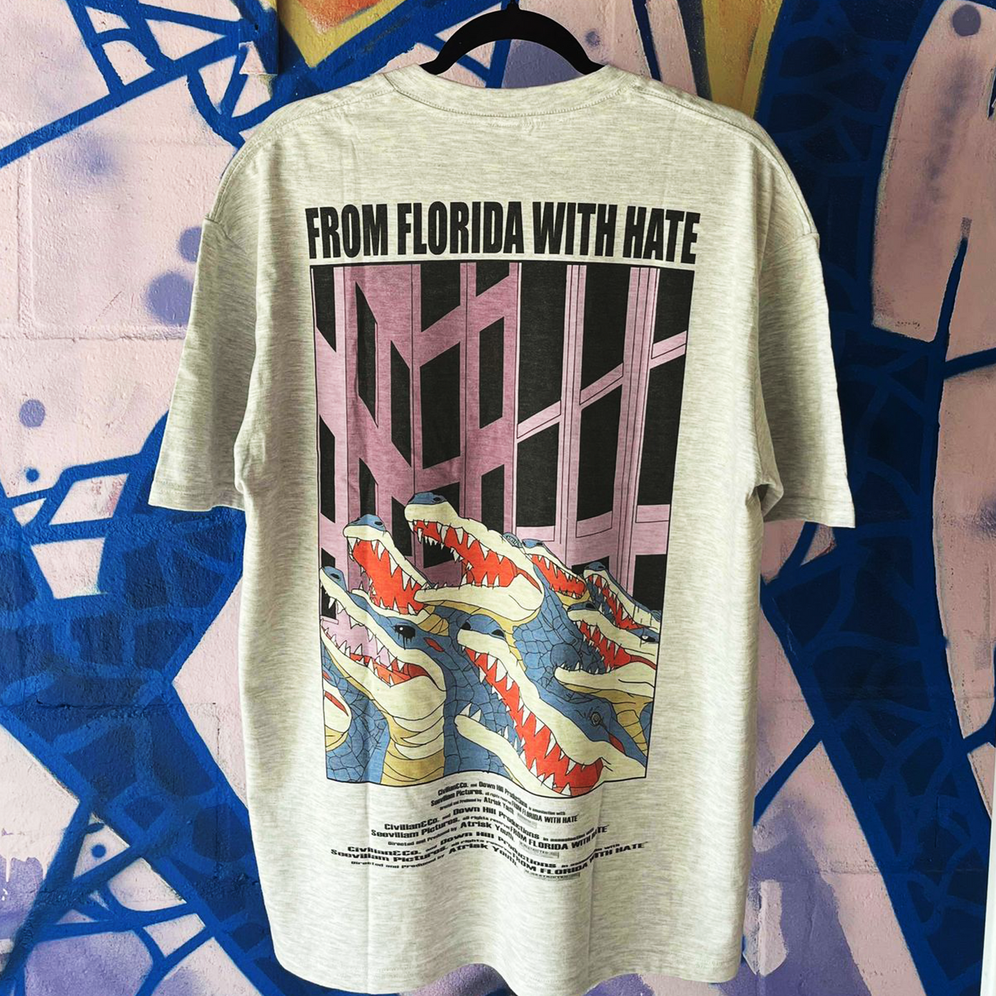 FROM FLORIDA WITH HATE (Premium Cotton Shirt)