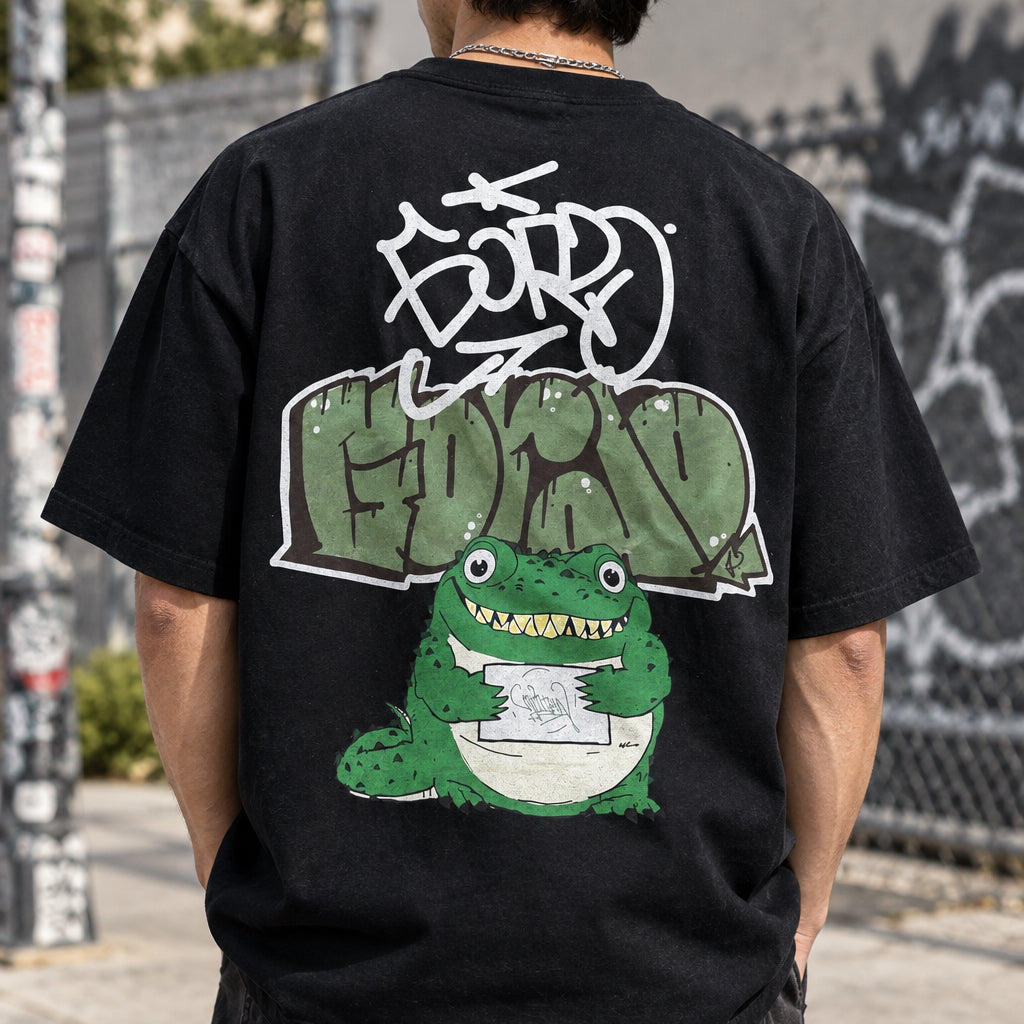 Gordo Graff gator graffiti tee by NotACivilian