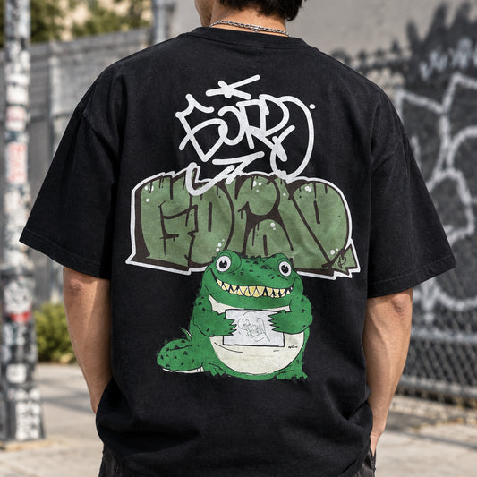 Gordo Graff gator graffiti tee by NotACivilian