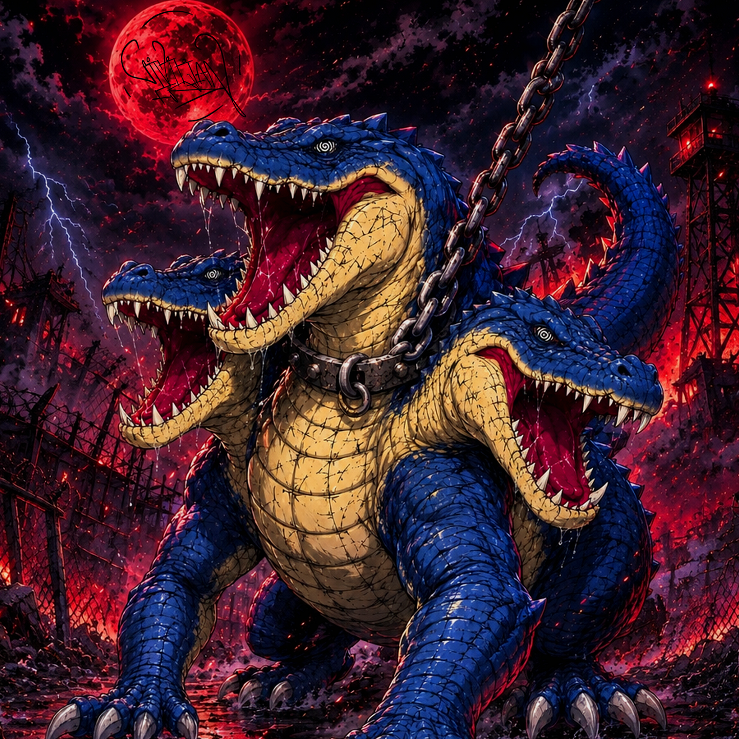 3 Headed Gator