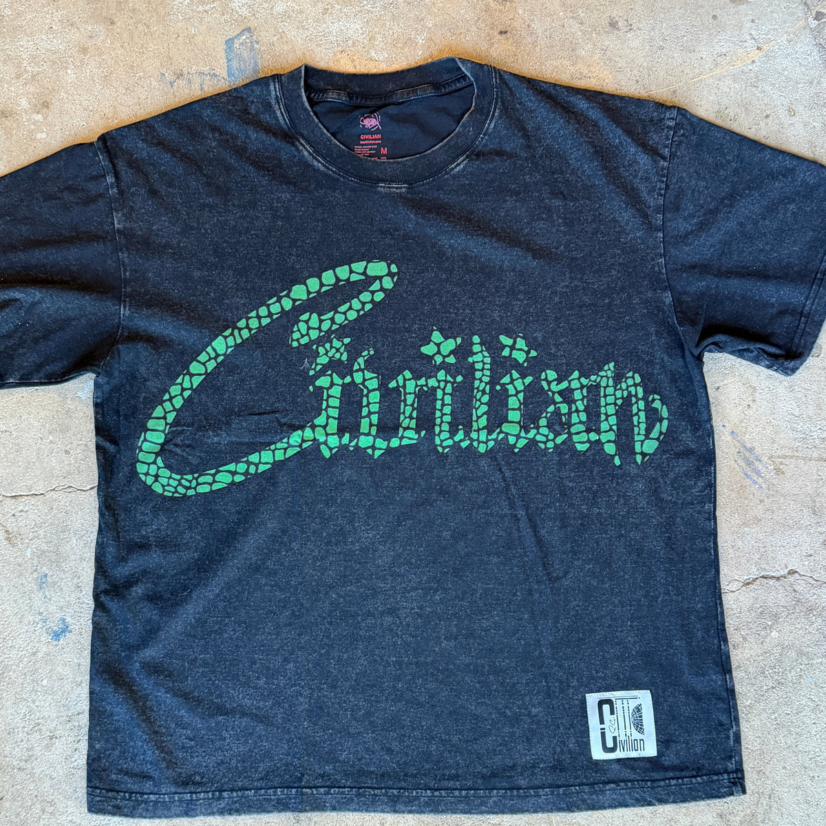 Civilian Core acid wash tee by NotACivilian, view 2
