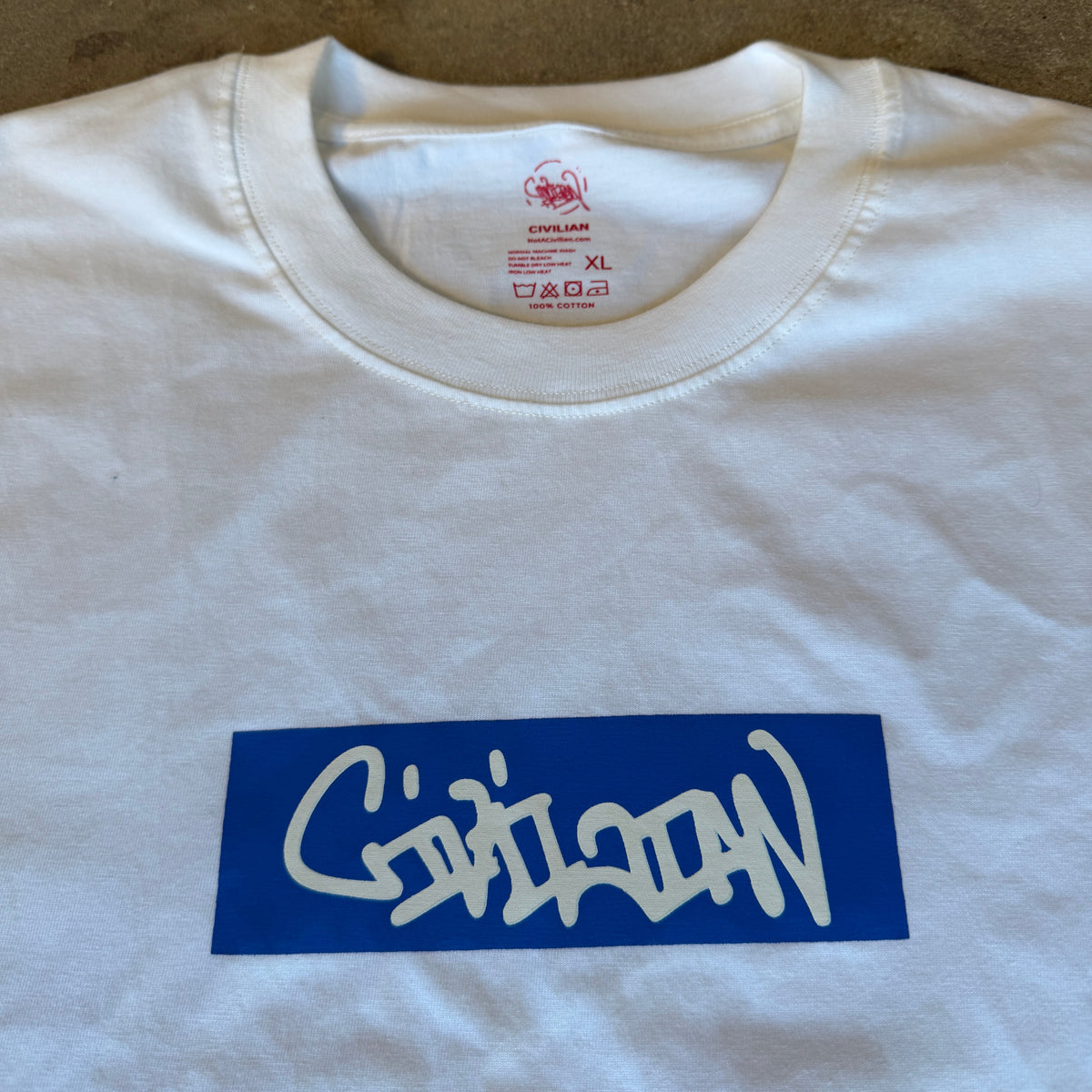 Suspicious Box Logo tee by NotACivilian, view 2