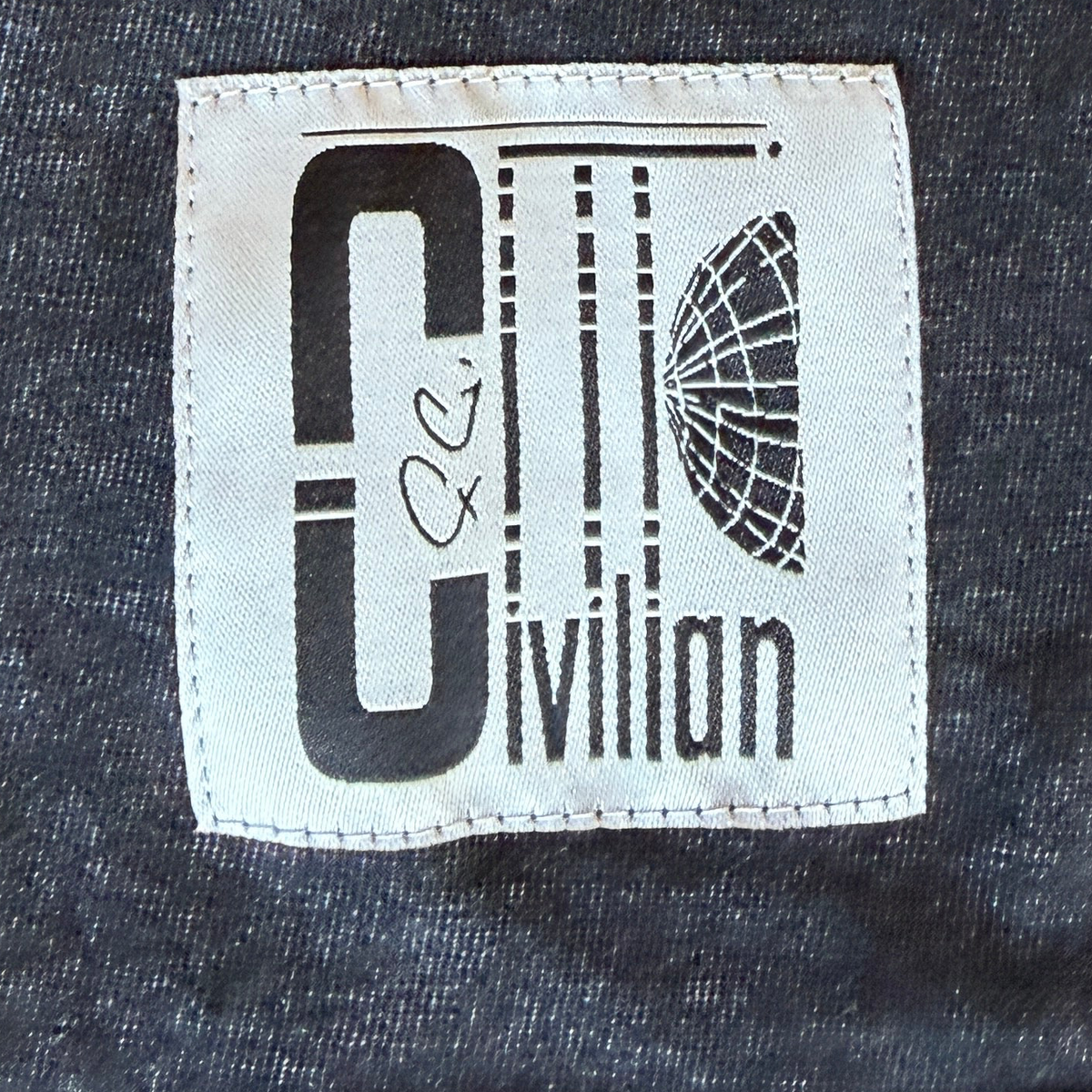 Civilian Core acid wash tee by NotACivilian, view 3