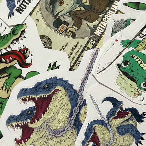 Sticker Pack Gator Edition