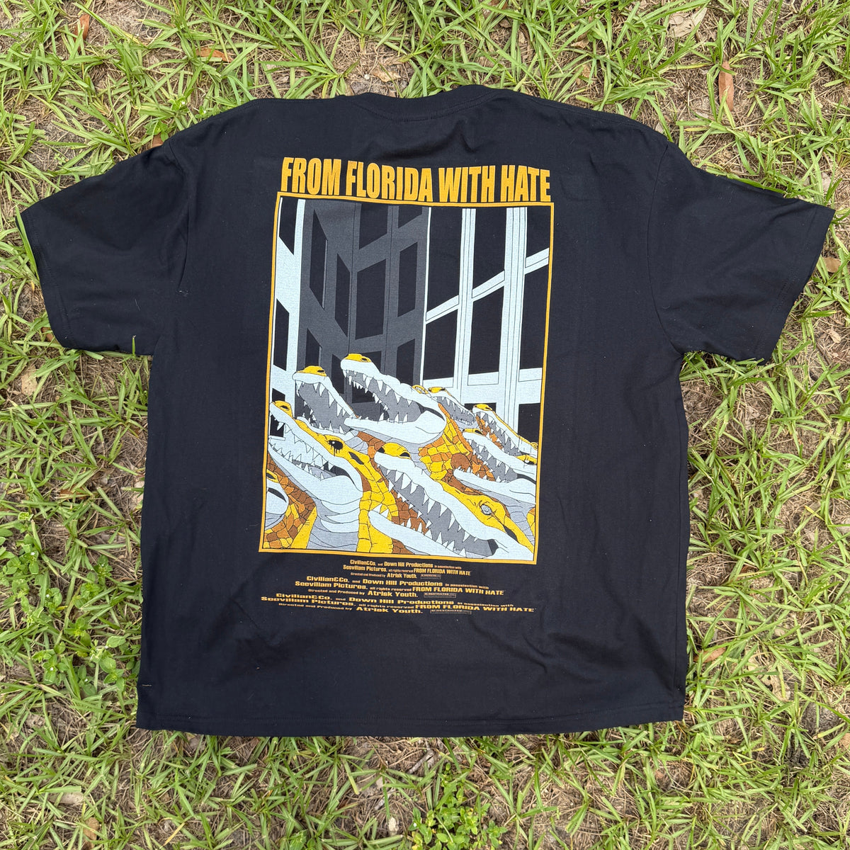 From Florida With Hate tee by NotACivilian, view 2