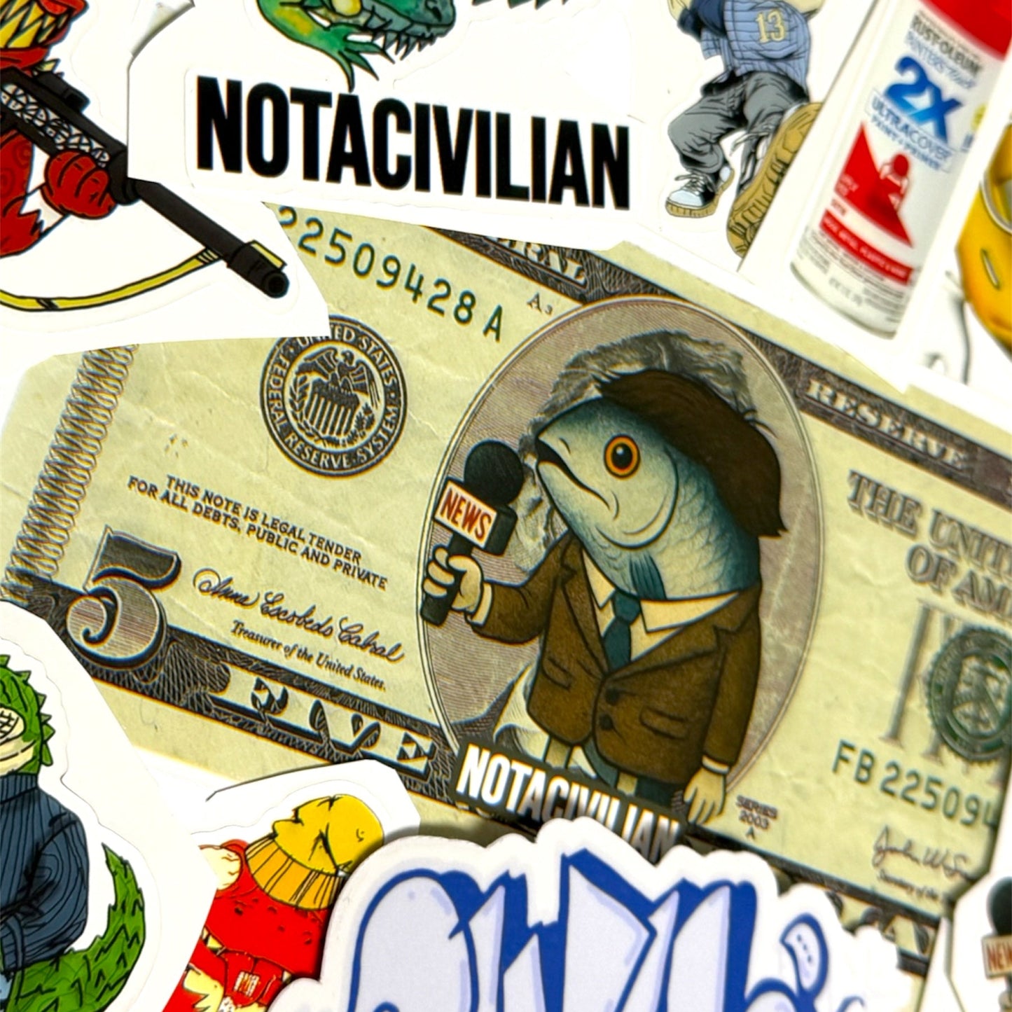 Civilian Sticker Pack