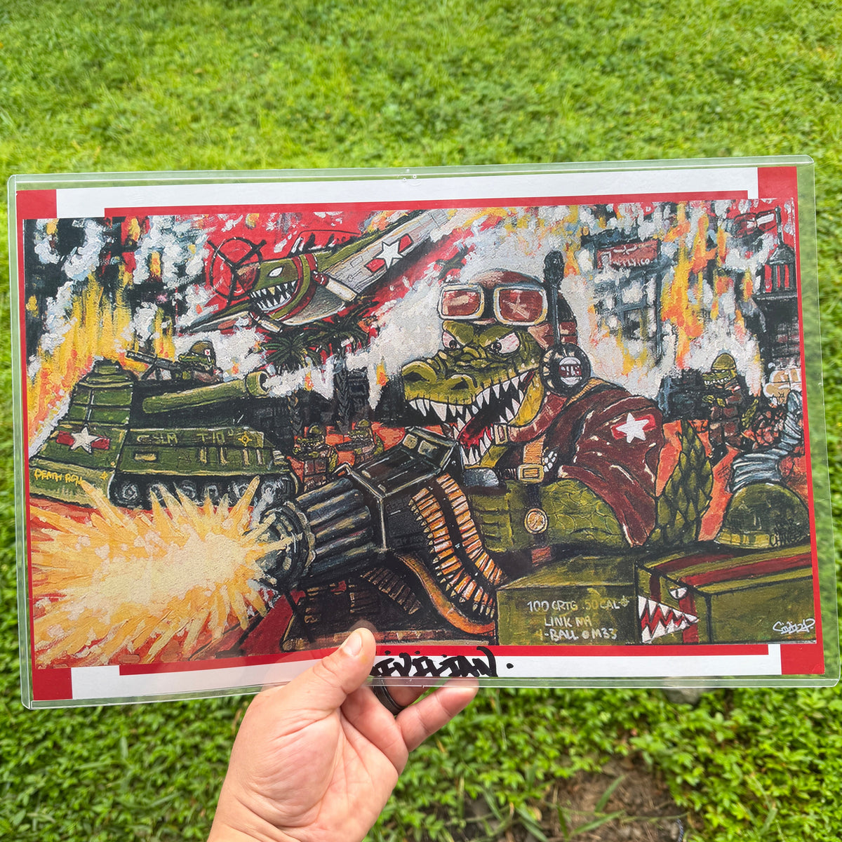 Gator Wars print